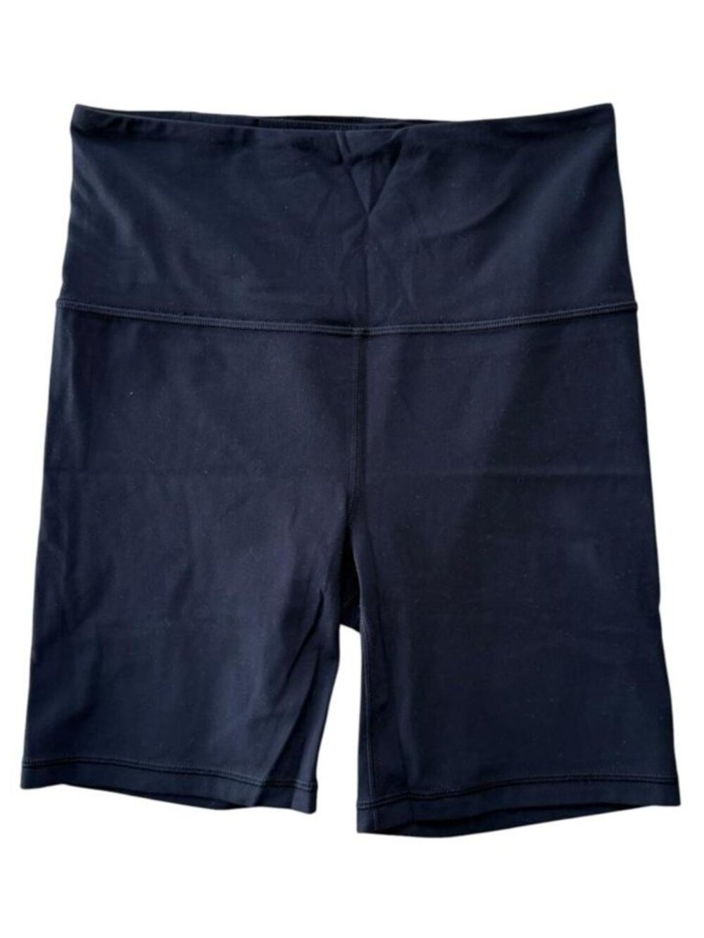 Athleta Navy Elation Ultra High Rise 7" Bike Short, Size Small